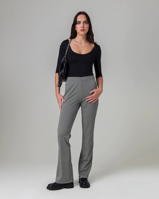 Фото ракурс 5 - Жіночий чорний боді Piazza Italia артикул 32668 Black FW2025