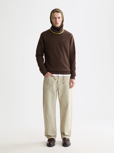 Фото ракурс 3 - Чоловічий коричневий светр SCOTCH & SODA артикул 181275 201 FW2025