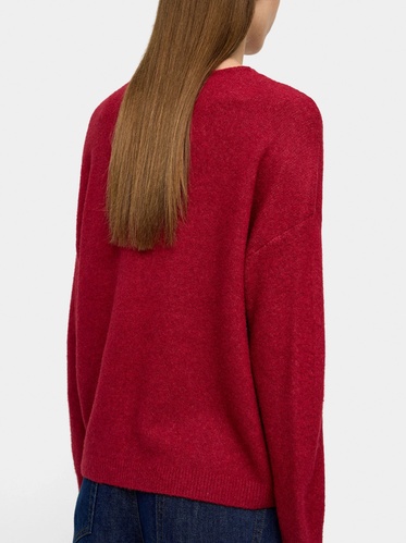Фото ракурс 2 - Жіночий червоний светр Parfois артикул 238846 _RD FW2025
