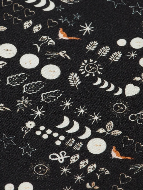 Фото ракурс 7 - Жіноча чорна водолазка SCOTCH & SODA артикул U9B00884T U022 FW2025