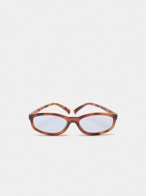 Женские коричневые очки Parfois артикул 242867 _BN FW2025 Фото ракурс 1 - Женские коричневые очки Parfois артикул 242867 _BN FW2025