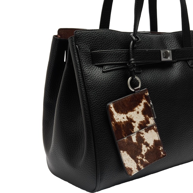 Фото ракурс 3 - Женская черная сумка Parfois артикул 238830 _BK FW2025