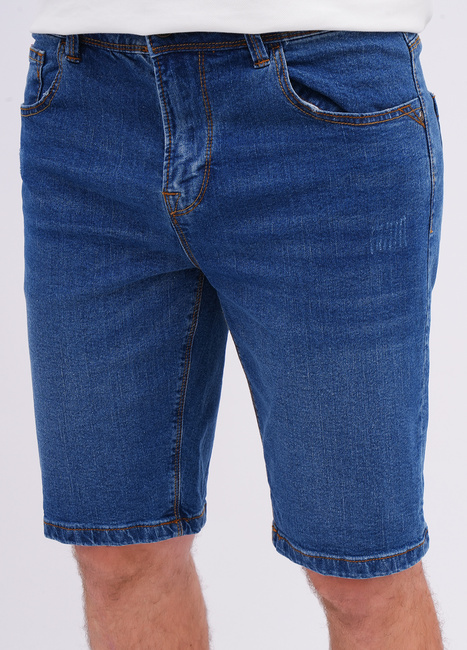 Чоловічі сині шорти Lee Cooper артикул LCM251-5045 Dark blue FW2025 Фото ракурс 1 - Чоловічі сині шорти Lee Cooper артикул LCM251-5045 Dark blue FW2025