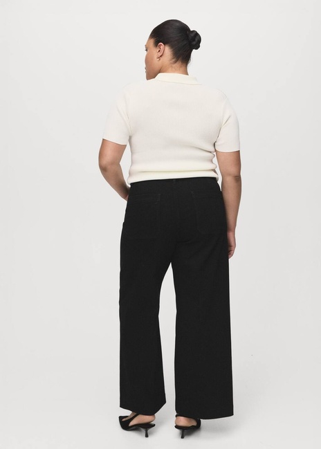 Жіночі чорні джинси Mango артикул 27021202 TN 2 season Фото ракурс 6 - Жіночі чорні джинси Mango артикул 27021202 TN 2 season