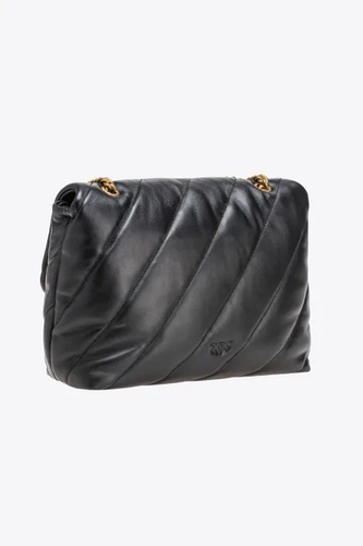 Фото ракурс 2 - Женская черная сумка Pinko артикул 100037-A0F2 Z99Q FW2025