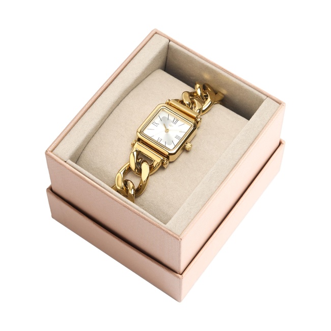 Фото ракурс 4 - Жіночий золотий годинник Parfois артикул 239356 _GD FW2025