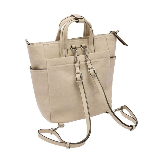 Фото ракурс 2 - Жіночий молочний рюкзак Parfois артикул 234000 _EC FW2025