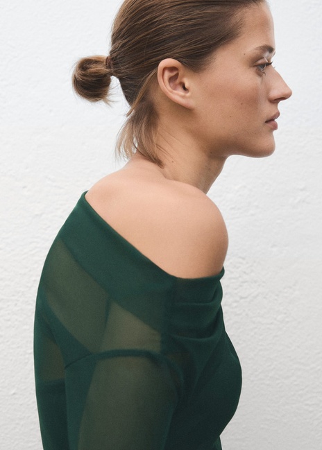 Фото ракурс 5 - Жіноча зелена сукня Mango артикул 17059212 43 1 season