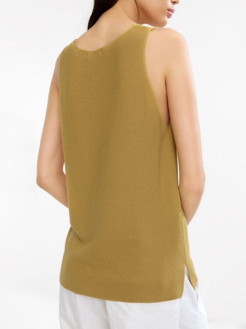 Фото ракурс 2 - Жіноча жовта блузка Parfois артикул 234251 _MD FW2025