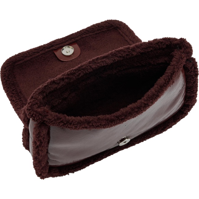 Фото ракурс 4 - Жіноча бордова сумка Parfois артикул 241992 _BU SS2026