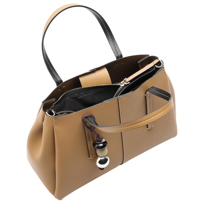 Женская коричневая сумка Parfois артикул 232455 _CA FW2025 Фото ракурс 5 - Женская коричневая сумка Parfois артикул 232455 _CA FW2025