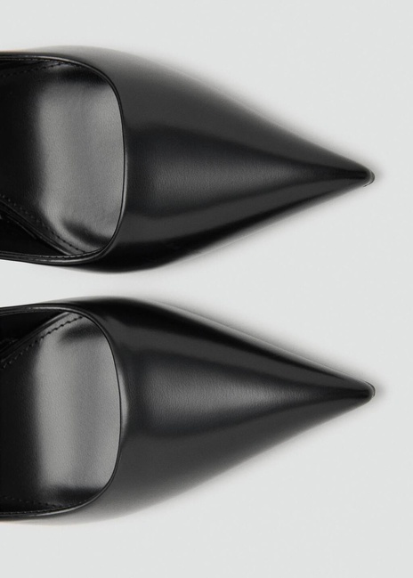 Жіночі чорні туфлі Mango артикул 27081217 99 2 season Фото ракурс 4 - Жіночі чорні туфлі Mango артикул 27081217 99 2 season