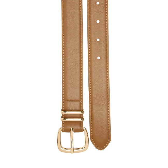 Фото ракурс 3 - Жіночий коричневий ремінь Parfois артикул 224762 _BN FW2025