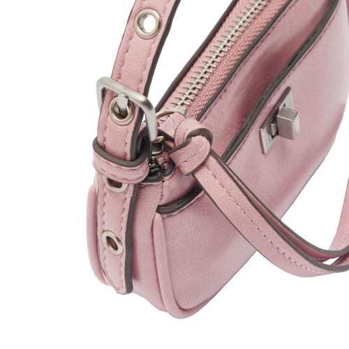 Фото ракурс 2 - Жіночий рожевий брелок Parfois артикул 238574 _PK FW2025