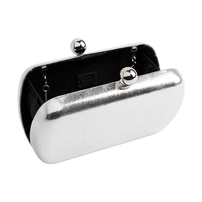 Фото ракурс 4 - Жіноча срібна сумка Parfois артикул 221740 _SV SS2025