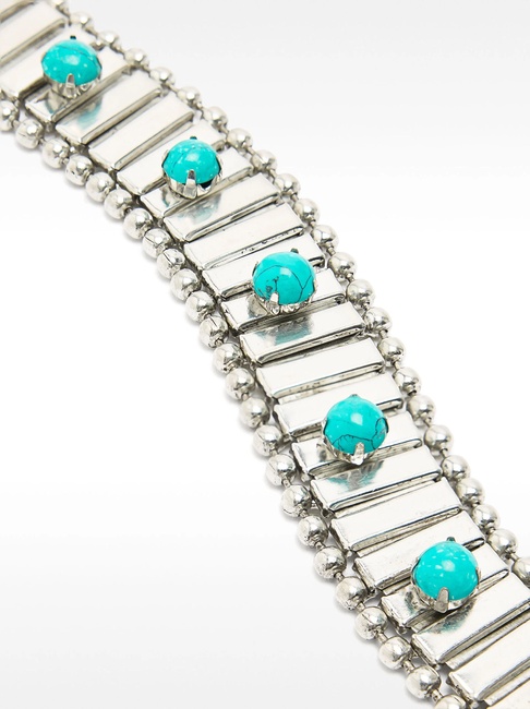 Фото ракурс 2 - Жіночий срібний браслет Parfois артикул 232548 _TQ SS2025