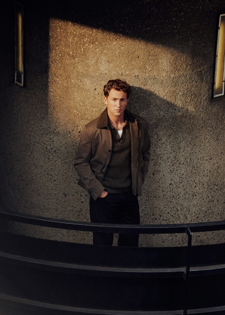 Чоловіча зелена куртка Mango артикул 17005973 36 1 season Фото ракурс 6 - Чоловіча зелена куртка Mango артикул 17005973 36 1 season