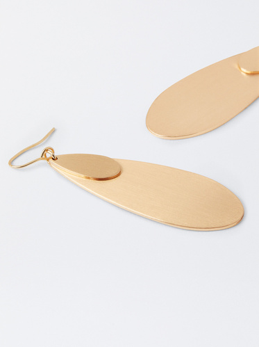 Фото ракурс 2 - Жіночі золоті сережки Parfois артикул 197086 _GD FW2025