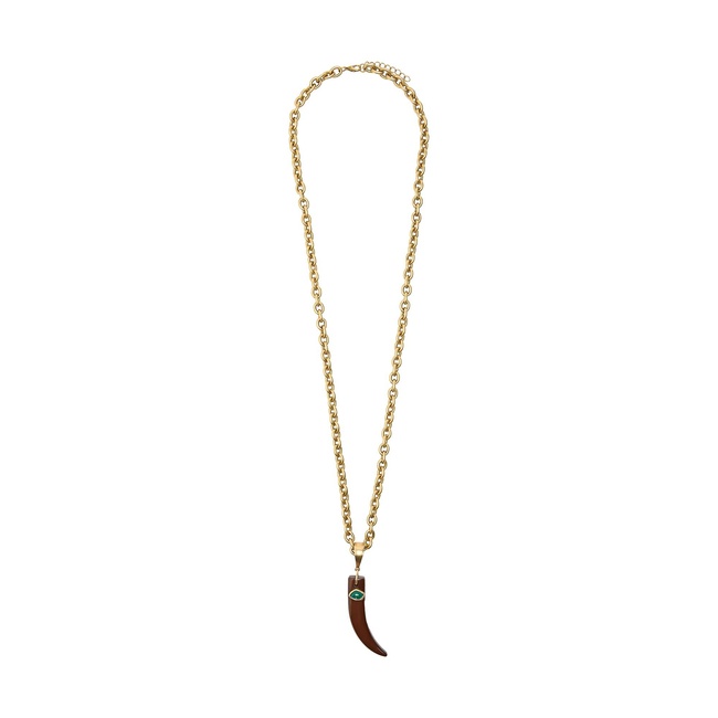 Фото ракурс 1 - Женское золотое ожерелье Parfois артикул 238654 _BU FW2025