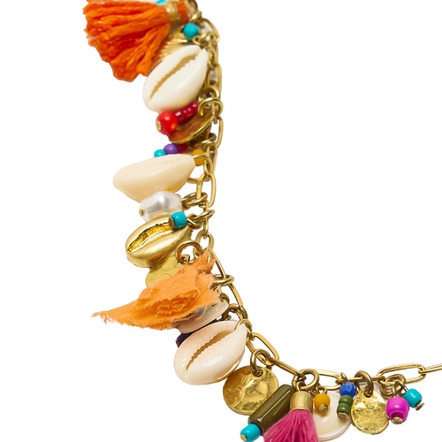 Фото ракурс 2 - Женское разноцветное ожерелье Parfois артикул 235033 _BM FW2025