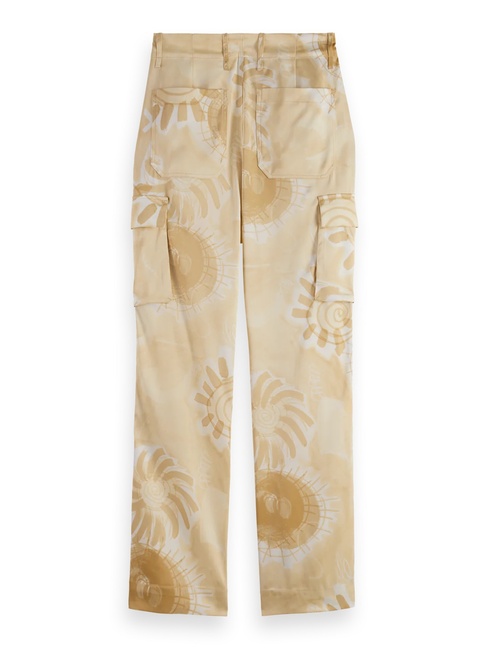 Жіночі бежеві брюки SCOTCH & SODA артикул ULH00588F U207 SS2025 Фото ракурс 6 - Жіночі бежеві брюки SCOTCH & SODA артикул ULH00588F U207 SS2025