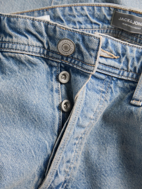Мужские голубые джинсы Jack & Jones артикул 12278117 Blue denim FW2025 Фото ракурс 4 - Мужские голубые джинсы Jack & Jones артикул 12278117 Blue denim FW2025