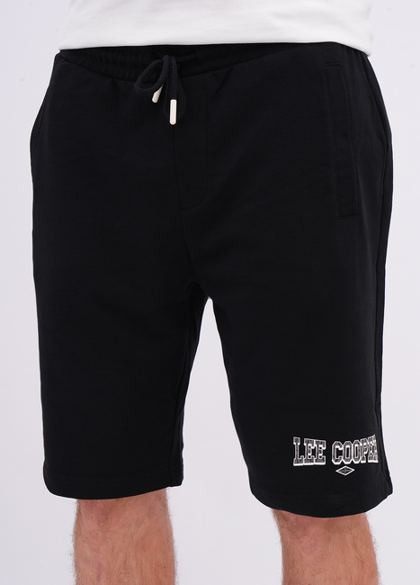 Фото ракурс 3 - Чоловічі чорні шорти Lee Cooper артикул LCM251-5031 Black FW2025