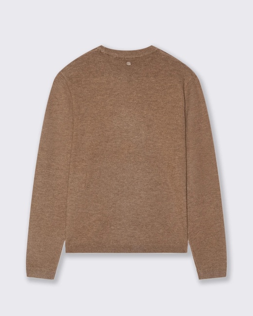 Фото ракурс 2 - Жіночий коричневий джемпер Piazza Italia артикул 55863 CAMEL FW2025