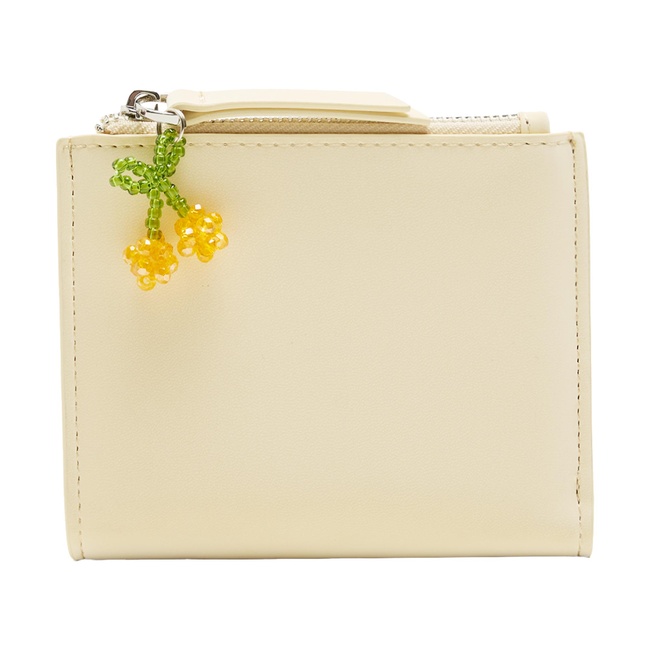 Женский бежевый кошелёк Parfois артикул 233282 _VL FW2025 Фото ракурс 2 - Женский бежевый кошелёк Parfois артикул 233282 _VL FW2025