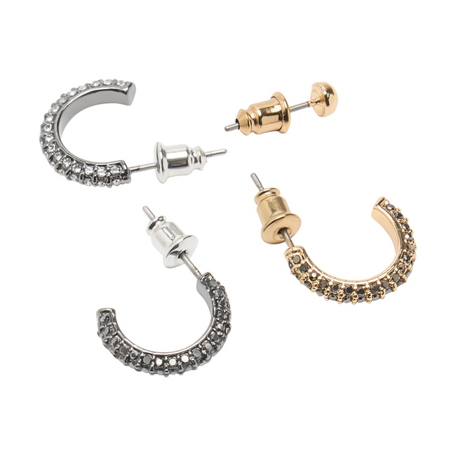 Фото ракурс 3 - Жіночі срібні сережки Parfois артикул 242845 _NK SS2026