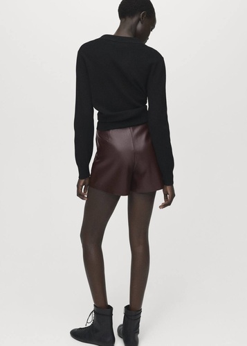 Фото ракурс 2 - Женская коричневая юбка Mango артикул 17065161 32 1 season