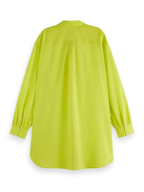 Фото ракурс 6 - Жіноча зелена сорочка SCOTCH & SODA артикул U9B00628T U738 SS2025