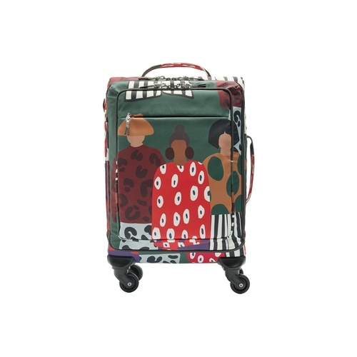 Фото ракурс 1 - Жіноча різнокольорова валіза Parfois артикул 241832 _DM FW2025