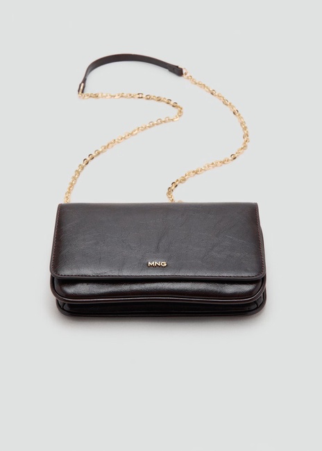 Фото ракурс 4 - Жіноча бордова сумка Mango артикул 17095150 78 1 season