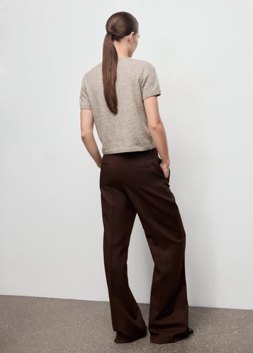 Фото ракурс 2 - Жіночий бежевий джемпер Mango артикул 17007846 06 1 season