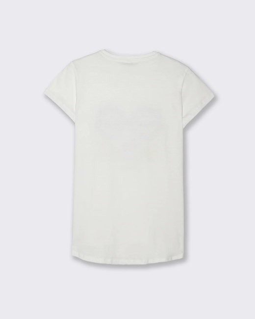 Фото ракурс 4 - Жіноча біла футболка Piazza Italia артикул 50031 VAR 1 SS2025