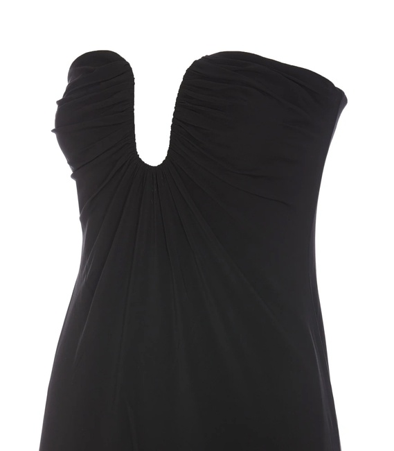 Фото ракурс 3 - Женское черное платье Pinko артикул 105021-A2GS Z99 SS2025