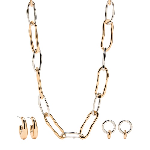 Фото ракурс 1 - Жіноче золото-срібнe намисто Parfois артикул 237432 _MM FW2025