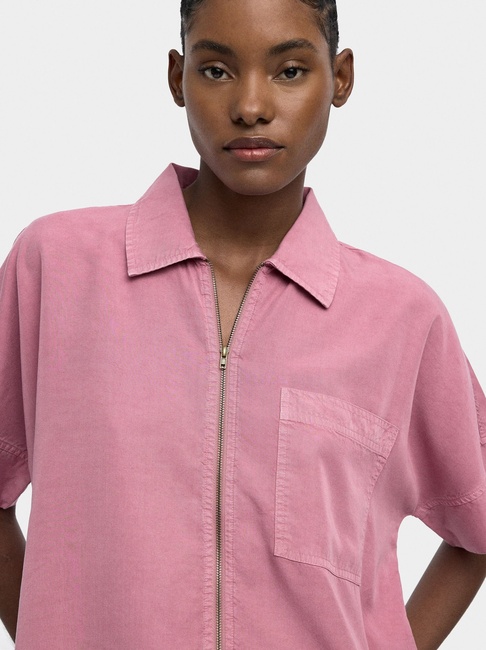 Фото ракурс 1 - Жіноча рожева блузка Parfois артикул 240320 _PK FW2025