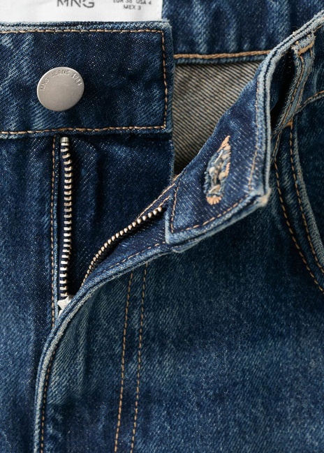Фото ракурс 6 - Жіночі сині джинси Mango артикул 17039117 TO 1 season