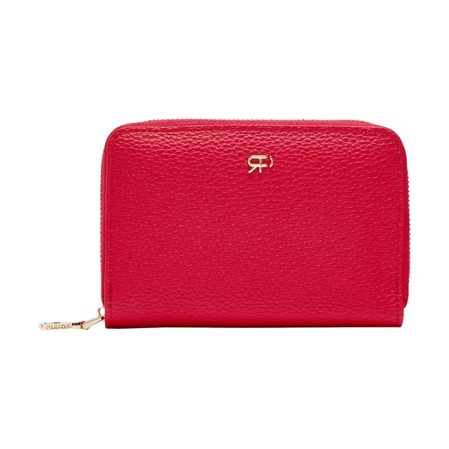 Фото ракурс 2 - Женский красный кошелёк Parfois артикул 235174 _RD FW2025
