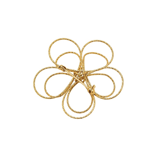 Фото ракурс 4 - Женский золотой брошь Parfois артикул 234407 _GD FW2025