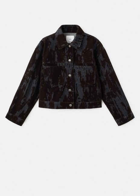 Женская коричневая куртка Mango артикул 17097770 32 1 season Фото ракурс 3 - Женская коричневая куртка Mango артикул 17097770 32 1 season