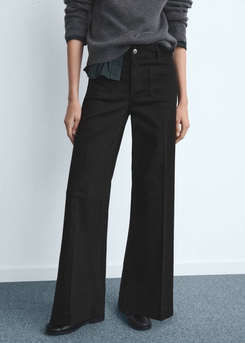 Фото ракурс 1 - Жіночі чорні джинси Mango артикул 27021202 TN 2 season