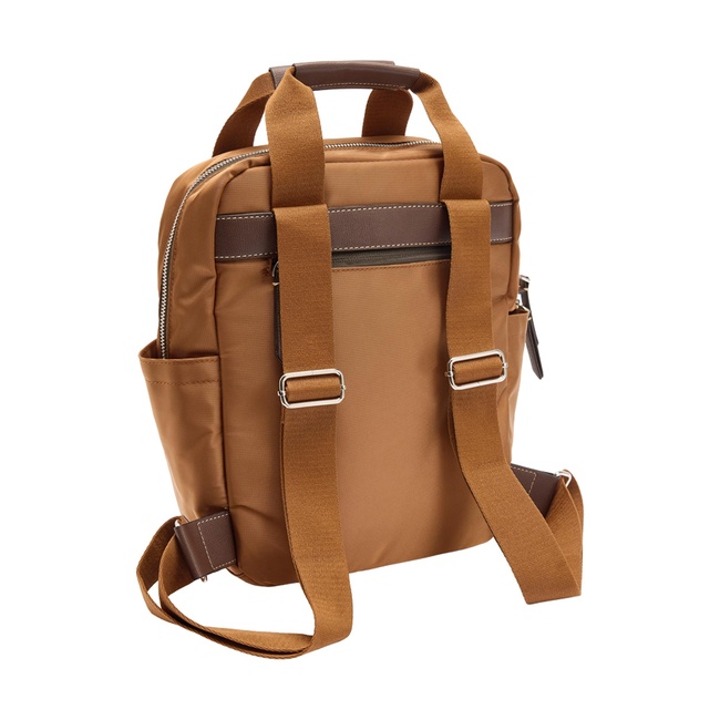 Фото ракурс 2 - Женский коричневый рюкзак Parfois артикул 240194 _CA FW2025