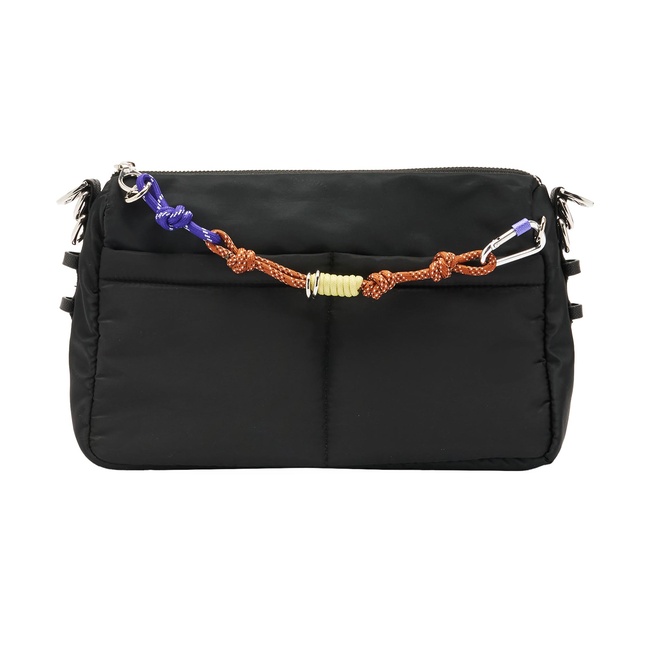 Жіноча чорна сумка Parfois артикул 240807 _BK FW2025 Фото ракурс 1 - Жіноча чорна сумка Parfois артикул 240807 _BK FW2025