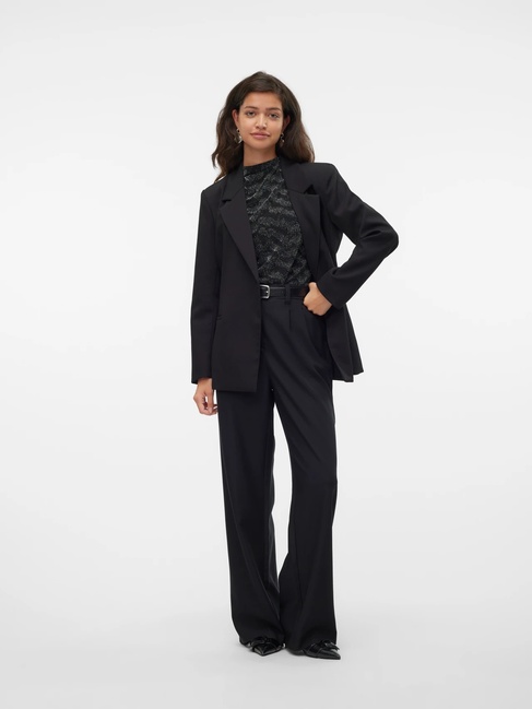 Фото ракурс 4 - Женский чёрный жакет Vero Moda  артикул 10321454 Black FW2024