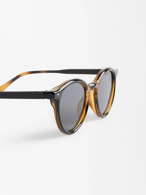 Фото ракурс 3 - Жіночі чорні окуляри Parfois артикул 2197241 BKU SS2025