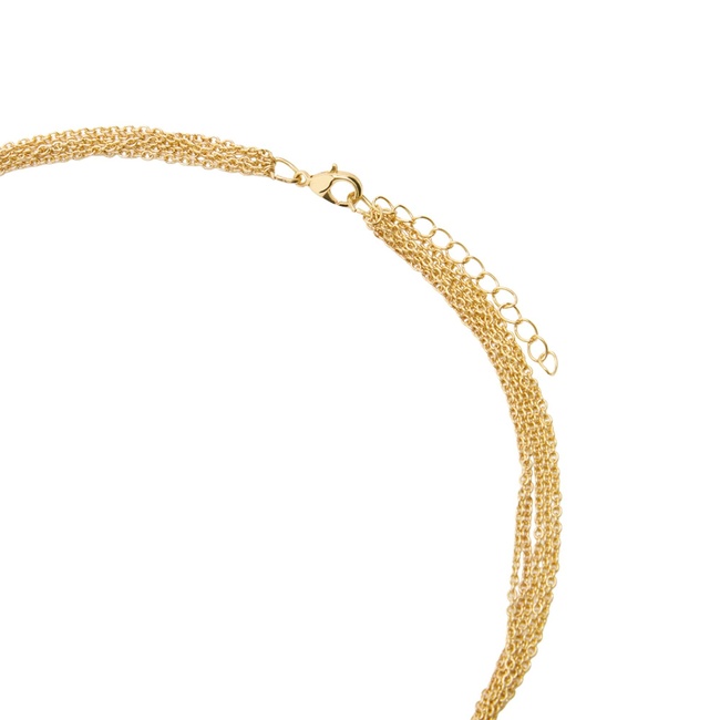 Жіноче золотe намисто Parfois артикул 233940 _GD FW2025 Фото ракурс 3 - Жіноче золотe намисто Parfois артикул 233940 _GD FW2025