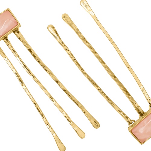 Фото ракурс 2 - Жіночі золоті сережки Parfois артикул 237384 _PK FW2025